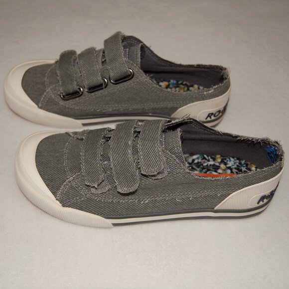 NIB Rocket Dog Gray Canvas Sneakers, US Women Size 6.5 - Picture 6 of 9